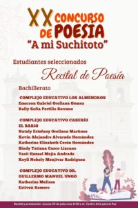 Concurso de poesia A mi Suchitoto 9