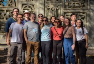 Delegacion de estudiantes de medicina de la Universidad de Indiana febrero 2023