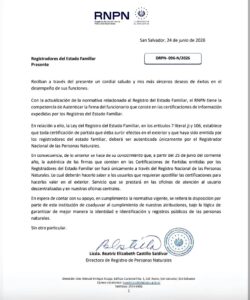 Las partidas de nacimiento autenticadas ya no se entregan en las alcaldías: ¿qué cambió y qué significa para Suchitoto? 1 728969805 975888531881118 7860961280391476212 n